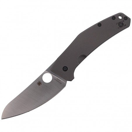 Nóż składany Spyderco SpydieChef Gray Titanium, Satin LC200N by Marcin Slysz (C211TIP) Nóż składany Spyderco SpydieChef Gray Titanium, Satin LC200N by Marcin Slysz (C211TIP)