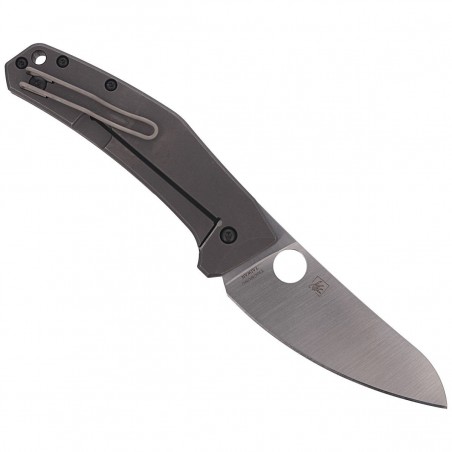 Nóż składany Spyderco SpydieChef Gray Titanium, Satin LC200N by Marcin Slysz (C211TIP) Nóż składany Spyderco SpydieChef Gray Titanium, Satin LC200N by Marcin Slysz (C211TIP)