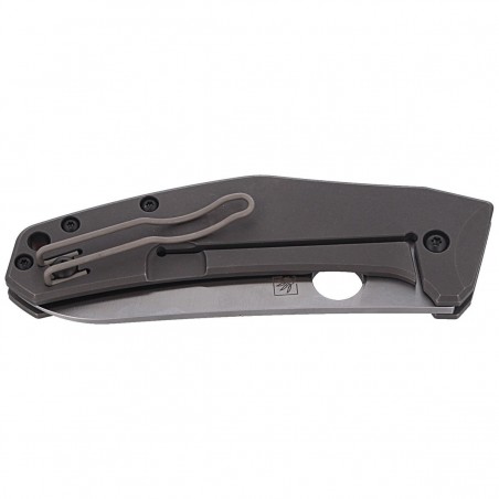 Nóż składany Spyderco SpydieChef Gray Titanium, Satin LC200N by Marcin Slysz (C211TIP) Nóż składany Spyderco SpydieChef Gray Titanium, Satin LC200N by Marcin Slysz (C211TIP)