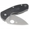 Nóż składany Spyderco Ambitious Black FRN, Plain 8Cr13MoV (C148PBK)