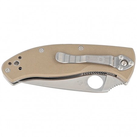 Nóż składany Spyderco Tenacious Brown G10, Satin CPM M4 by Eric Glesser (C122GBNM4P) Nóż składany Spyderco Tenacious Brown G10, Satin CPM M4 by Eric Glesser (C122GBNM4P)