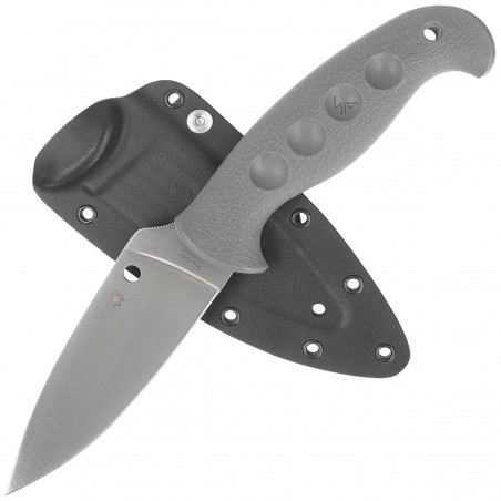 Nóż Spyderco Temperance Sprint Run Gray FRN, Satin CPM Cru-Wear by Sal Glesser (FB05PGY) Nóż Spyderco Temperance Sprint Run Gray FRN, Satin CPM Cru-Wear by Sal Glesser (FB05PGY)
