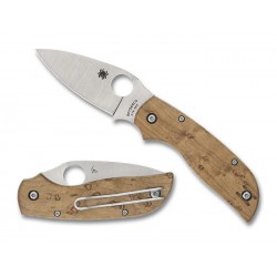Nóż składany Spyderco Chaparral Birdseye Maple, Satin CTS XHP by Sal Glesser (C152NLWDP)