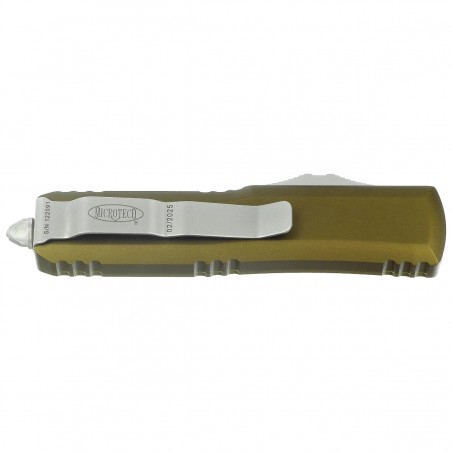 Nóż automatyczny OTF Microtech UTX-85 S/E OD Green Aluminium, Stonewashed M390 (231-10OD)