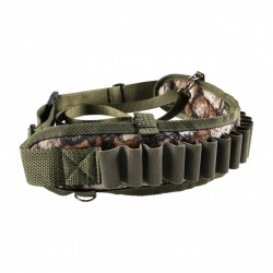 Pas na amunicja 12/16 srut, kamuflaż leśny