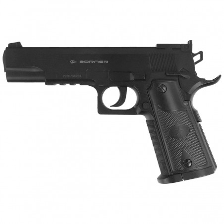 Pistolet wiatrówka Borner 1911 kal. 4.5 mm CO2 (6-2022) Pistolet wiatrówka Borner 1911 kal. 4.5 mm CO2 (6-2022)