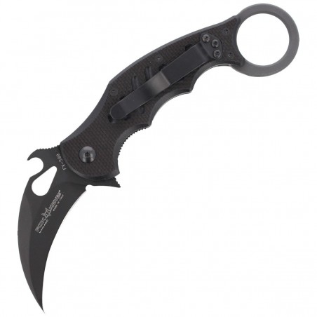 Nóż składany FOX Folding Karambit Emerson Opener G10 Black (FX-599) Nóż składany FOX Folding Karambit Emerson Opener G10 Black (FX-599)