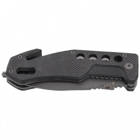 Nóż składany ratowniczy BlackFox G10 Black Rescue Folder (BF-115) Nóż składany ratowniczy BlackFox G10 Black Rescue Folder (BF-115)