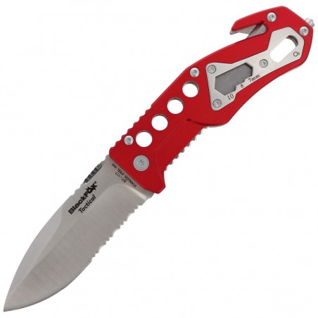 Nóż składany ratowniczy BlackFox Aluminium Red Rescue Folder (BF-117) Nóż składany ratowniczy BlackFox Aluminium Red Rescue Folder (BF-117)