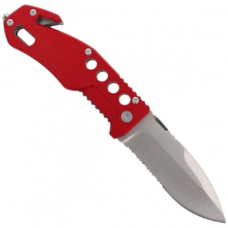 Nóż składany ratowniczy BlackFox Aluminium Red Rescue Folder (BF-117) Nóż składany ratowniczy BlackFox Aluminium Red Rescue Folder (BF-117)