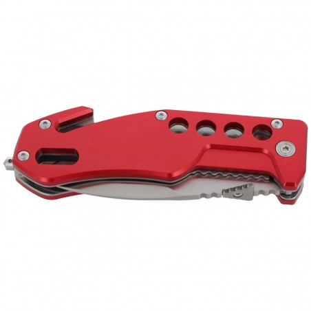 Nóż składany ratowniczy BlackFox Aluminium Red Rescue Folder (BF-117) Nóż składany ratowniczy BlackFox Aluminium Red Rescue Folder (BF-117)