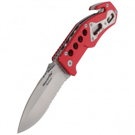 Nóż składany ratowniczy BlackFox Aluminium Red Rescue Folder (BF-117) Nóż składany ratowniczy BlackFox Aluminium Red Rescue Folder (BF-117)