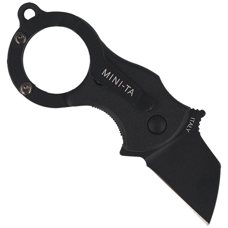 Nóż składany FOX Karambit Mini-TA FRN Black, Black Idroglider (FX-536 B)