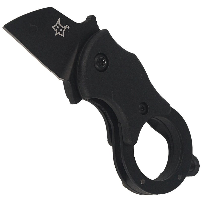 Nóż składany FOX Karambit Mini-TA FRN Black, Black Idroglider (FX-536 B)