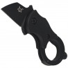Nóż składany FOX Karambit Mini-TA FRN Black, Black Idroglider (FX-536 B)