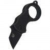 Nóż składany FOX Karambit Mini-TA FRN Black, Black Idroglider (FX-536 B)