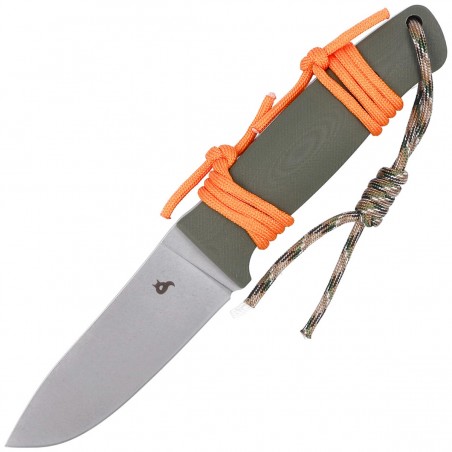 Nóż Black Fox Vesuvius OD Green G10, Stone Washed D2 by Alfredo Doricchi (BF-710 D2 OD) Nóż Black Fox Vesuvius OD Green G10, Stone Washed D2 by Alfredo Doricchi (BF-710 D2 OD)
