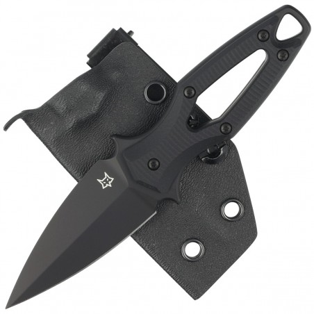 Nóż FOX Aka Black G10, Black Top Shield Elmax by Denis Simonutti (FX-554 B) Nóż FOX Aka Black G10, Black Top Shield Elmax by Denis Simonutti (FX-554 B)