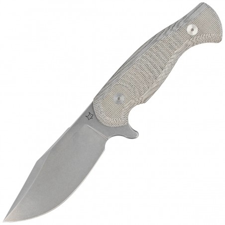 Nóż Fox Eastwood Tiger OD Green Canvas Micarta, Stonewashed Niolox by Gudy Van Poppel (FX-106 MIOD) Nóż Fox Eastwood Tiger OD Green Canvas Micarta, Stonewashed Niolox by Gudy Van Poppel (FX-106 MIOD)