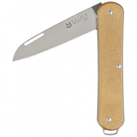 Scyzoryk Fox Vulpis Brass, Polished M390 (FX-VP130 OT) Scyzoryk Fox Vulpis Brass, Polished M390 (FX-VP130 OT)