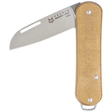 Scyzoryk Fox Vulpis Brass, Polished M390 (FX-VP108 OT) Scyzoryk Fox Vulpis Brass, Polished M390 (FX-VP108 OT)
