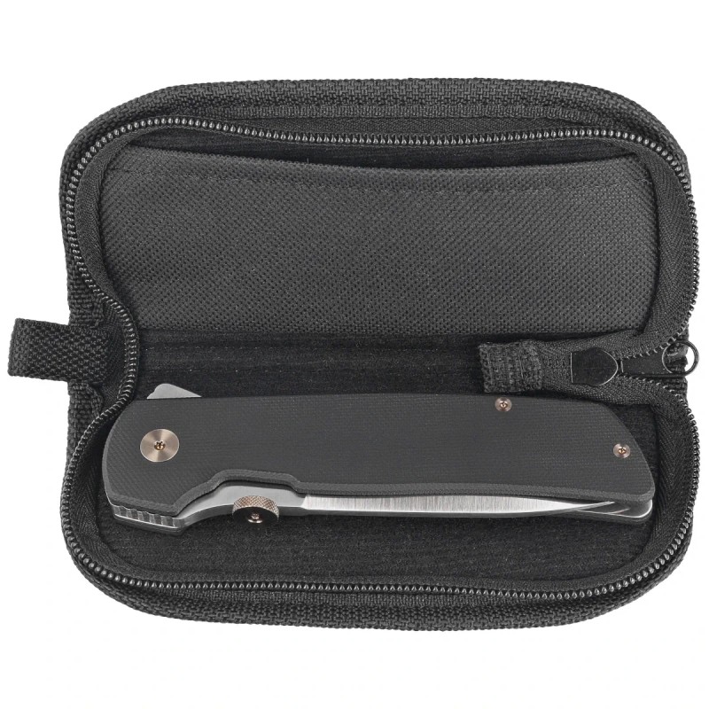 Nóż składany Fox Original Gangster Black Micarta, Satin MagnaCut by Bob Terzuola (FX-ATC-OG01 LMB)