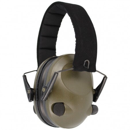 Ochronniki słuchu aktywne Mil-Tec Defenders Olive (16243001) Ochronniki słuchu aktywne Mil-Tec Defenders Olive (16243001)