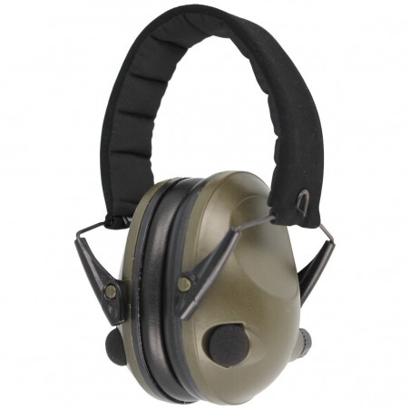 Ochronniki słuchu aktywne Mil-Tec Defenders Olive (16243001) Ochronniki słuchu aktywne Mil-Tec Defenders Olive (16243001)