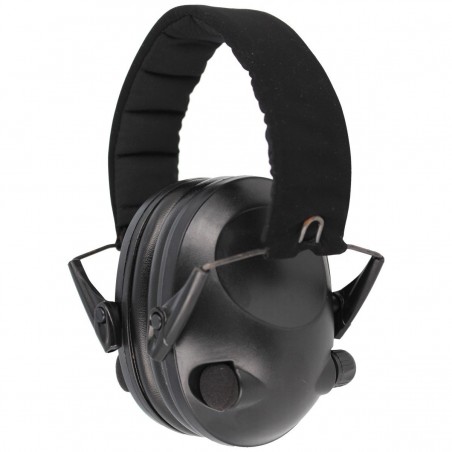 Ochronniki słuchu aktywne Mil-Tec Defenders Black (16243002) Ochronniki słuchu aktywne Mil-Tec Defenders Black (16243002)