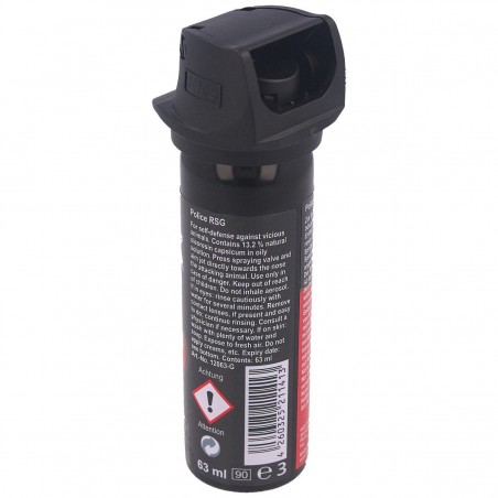Gaz pieprzowy KKS VESK RSG Police Gel 2mln SHU, Stream 63ml (12063-G) Gaz pieprzowy KKS VESK RSG Police Gel 2mln SHU, Stream 63ml (12063-G)
