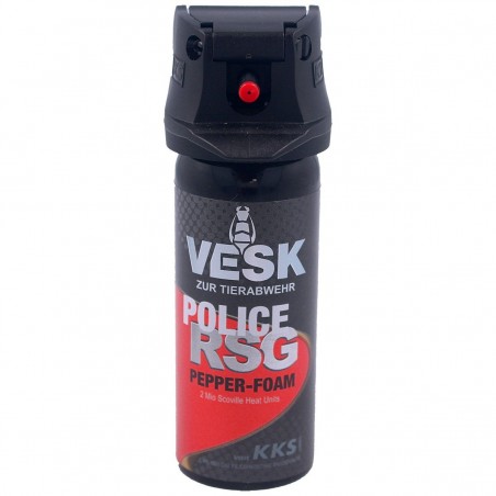 Gaz pieprzowy KKS VESK RSG Police 2mln SHU, Foam-Piana 50 ml (12050-F) Gaz pieprzowy KKS VESK RSG Police 2mln SHU, Foam-Piana 50 ml (12050-F)