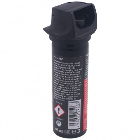 Gaz pieprzowy KKS VESK RSG Police 2mln SHU, Cone 63ml (12063-C) Gaz pieprzowy KKS VESK RSG Police 2mln SHU, Cone 63ml (12063-C)