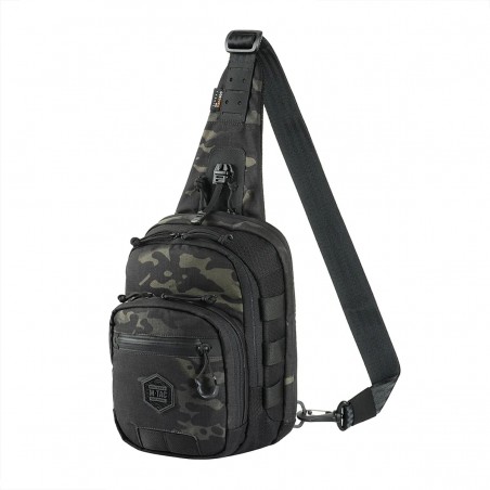 Torba na ramię M-Tac Cross Bag Slim Elite Hex Multicam Black/Black (10210208) Torba na ramię M-Tac Cross Bag Slim Elite Hex Multicam Black/Black (10210208)