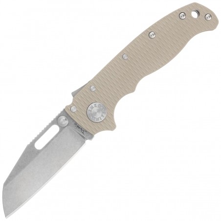 Nóż składany Demko AD20.5 Shark Foot Coyote Tan G10, Stonewashed CPM 3V by Andrew Demko (205-3V-SFCT) Nóż składany Demko AD20.5 Shark Foot Coyote Tan G10, Stonewashed CPM 3V by Andrew Demko (205-3V-SFCT)