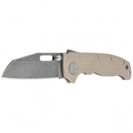 Nóż składany Demko AD20.5 Shark Foot Coyote Tan G10, Stonewashed CPM 3V by Andrew Demko (205-3V-SFCT) Nóż składany Demko AD20.5 Shark Foot Coyote Tan G10, Stonewashed CPM 3V by Andrew Demko (205-3V-SFCT)