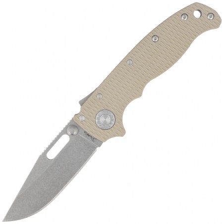 Nóż składany Demko AD20.5 Clip Point Coyote Tan G10, Stonewashed CPM S35VN by Andrew Demko (205-S35-CPCT) Nóż składany Demko AD20.5 Clip Point Coyote Tan G10, Stonewashed CPM S35VN by Andrew Demko (205-S35-CPCT)
