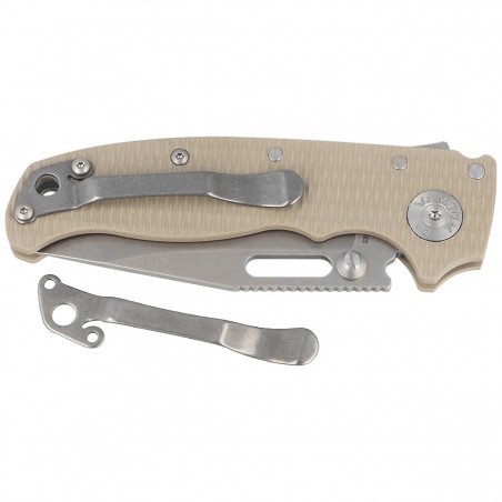 Nóż składany Demko AD20.5 Clip Point Coyote Tan G10, Stonewashed CPM S35VN by Andrew Demko (205-S35-CPCT) Nóż składany Demko AD20.5 Clip Point Coyote Tan G10, Stonewashed CPM S35VN by Andrew Demko (205-S35-CPCT)