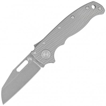 Nóż składany Demko AD20.5 Shark Foot Milled Titanium, Stonewashed CPM 20CV by Andrew Demko (205-20CV-TI-TEX-SF) Nóż składany Demko AD20.5 Shark Foot Milled Titanium, Stonewashed CPM 20CV by Andrew Demko (205-20CV-TI-TEX-SF)