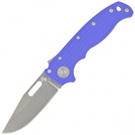 Nóż składany Demko AD20.5 Clip Point Blue 2 G10, Stonewashed CPM 20CV by Andrew Demko (205-20CV-BLG10-CP) Nóż składany Demko AD20.5 Clip Point Blue 2 G10, Stonewashed CPM 20CV by Andrew Demko (205-20CV-BLG10-CP)