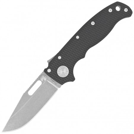 Nóż składany Demko AD20.5 Clip Point Black G10, Stonewashed CPM 20CV by Andrew Demko (205-20CV-BLK-CP) Nóż składany Demko AD20.5 Clip Point Black G10, Stonewashed CPM 20CV by Andrew Demko (205-20CV-BLK-CP)