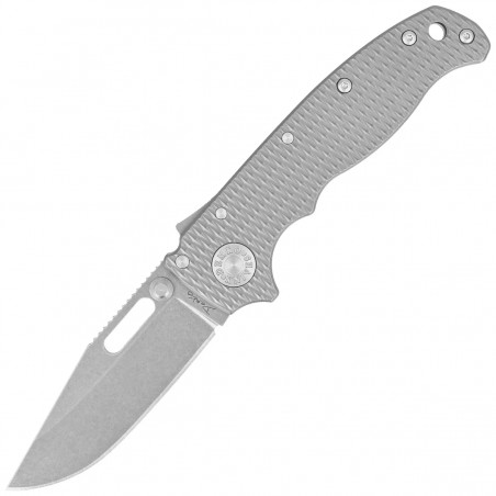 Nóż składany Demko AD20.5 Clip Point Milled Titanium, Stonewashed CPM 20CV by Andrew Demko (205-20CV-TI-TEX-CP) Nóż składany Demko AD20.5 Clip Point Milled Titanium, Stonewashed CPM 20CV by Andrew Demko (205-20CV-TI-TEX-CP)
