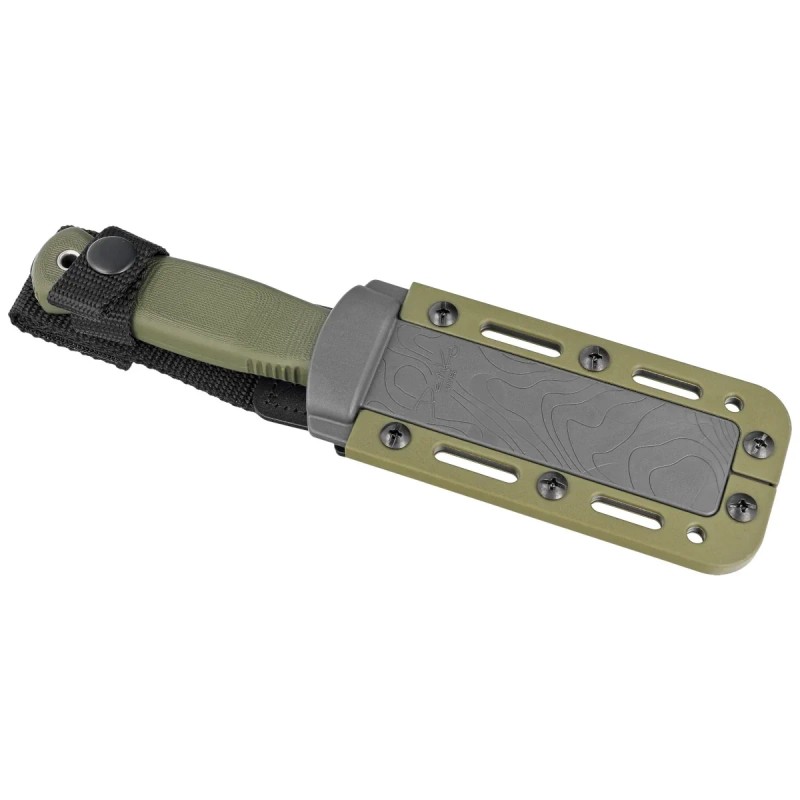 Nóż Demko Armiger 4 Tanto OD Green TPR, Black Powder Coated 80CrV2 by Andrew Demko (ARM4-80CrV2-OD-TP)