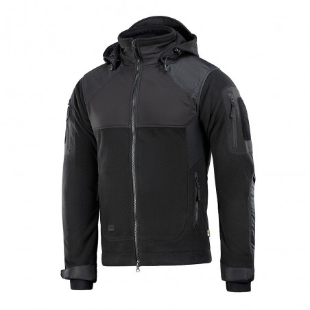 Kurtka M-TAC Norman Windblock Fleece Black L (20027002-L) Kurtka M-TAC Norman Windblock Fleece Black L (20027002-L)