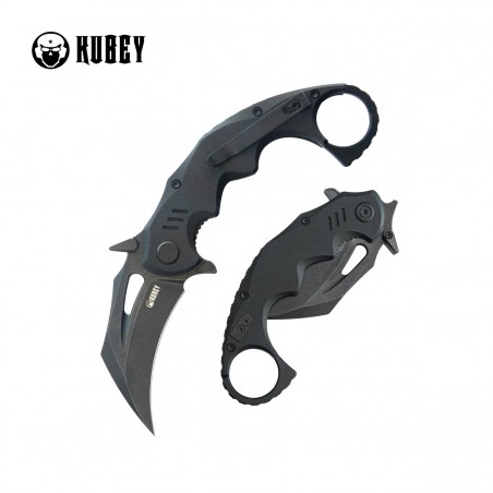 Nóż składany Kubey Mini Wrath Black G10, Blackwashed 14C26N by MUZI Design (KU262E) Nóż składany Kubey Mini Wrath Black G10, Blackwashed 14C26N by MUZI Design (KU262E)