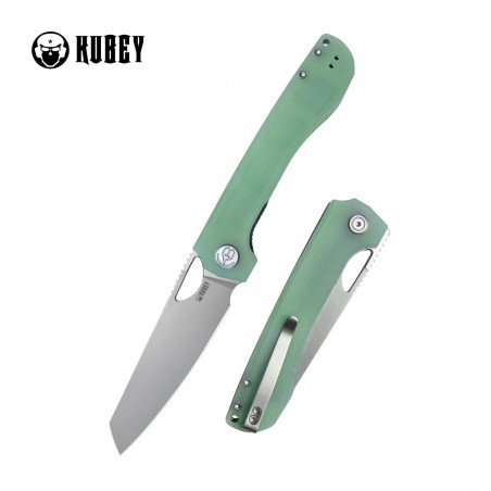 Nóż składany Kubey Elang Jade G10, Beadblasted AUS-10 by Sebastian Irawan (KU365C) Nóż składany Kubey Elang Jade G10, Beadblasted AUS-10 by Sebastian Irawan (KU365C)
