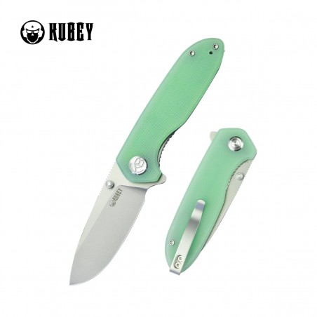 Nóż składany Kubey Belus Jade G10, Beadblasted AUS-10 (KU342F) Nóż składany Kubey Belus Jade G10, Beadblasted AUS-10 (KU342F)
