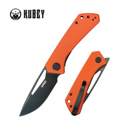 Nóż składany Kubey Thalia Orange G10, Blackwashed 14C28N (KU331O) Nóż składany Kubey Thalia Orange G10, Blackwashed 14C28N (KU331O)