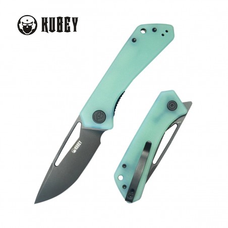Nóż składany Kubey Thalia Jade G10, Blackwashed 14C28N (KU331N) Nóż składany Kubey Thalia Jade G10, Blackwashed 14C28N (KU331N)