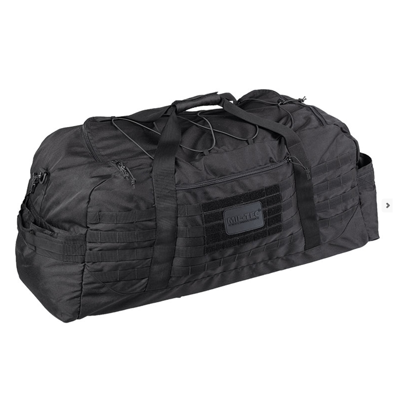 Torba Mil-Tec US Combat Parachute Cargo Large 105 l, Black (13828202)
