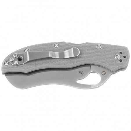 Nóż składany Spyderco Byrd Gooney Gray G10, Satin 9Cr14MoV by Sal Glesser (BY24GPGY) Nóż składany Spyderco Byrd Gooney Gray G10, Satin 9Cr14MoV by Sal Glesser (BY24GPGY)